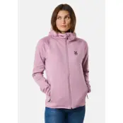 Colorado Stretch Zip Hood W Ii, Pale Mauve, 38, Hoodies