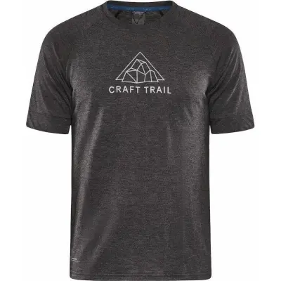 Craft Pro Trail Wool SS Tee M Black/ Melange