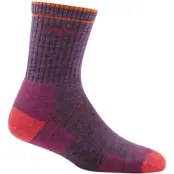 Darn Tough Hiker Micro Crew Sock CushionSage L Plum Heather