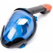 Full Face Snorkel, Black/Blue, Onesize,  X-Trail