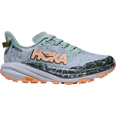 Hoka One One Speedgoat 6 GTX W Trailskor Jade/Ash Grey, USL 5,5