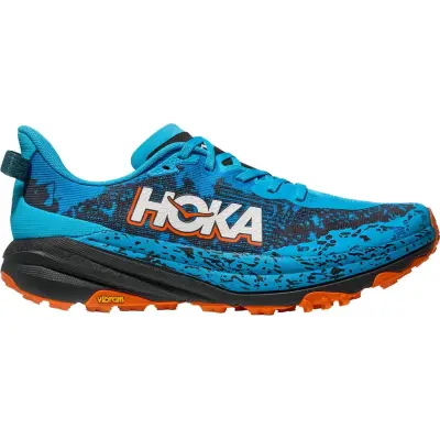 Hoka One One Speedgoat 6 M Trailskor Skyward Blue/Black, US 11,5
