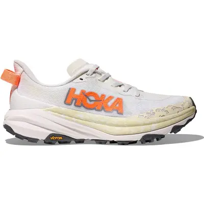 Hoka W Speedgoat 6 White / Neon Tangerine - 40