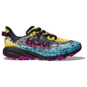 Hoka Y Speedgoat 6 Youth Electric Lemon/Black - 40 2/3