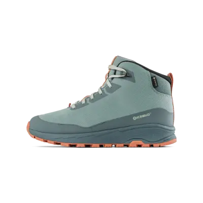 Icebug Haze Mid Women's Biosole GTX - GreenStone/Orange