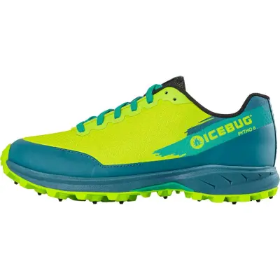 Icebug Pytho6 BUGrip W Trailskor Lime/Mint, USL 6,5