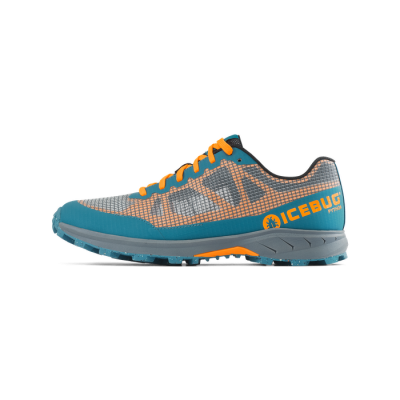 Icebug Pytho6 Men's RB9X - Petroleum/Orange