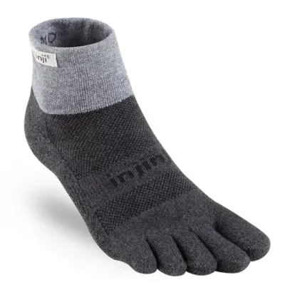 Injinji Trail Midweight Mini Crew Granite