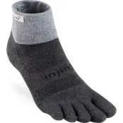 Injinji Trail Midweight Mini-Crew Löparstrumpor Granite Blue , S