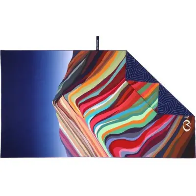 Lifeventure Recycled SoftFibre Trek Towel Rainbow Mountain