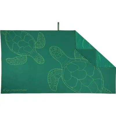 Lifeventure Recycled SoftFibre Trek Towel Turtle