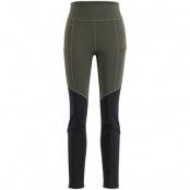 Lundhags Fulu Wool Tights W Dk Forest Green/Black