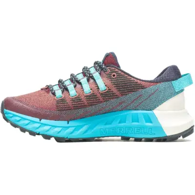 Merrell Agility Peak 4 Shoes Women Cabernet/Atoll