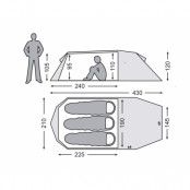 Nordisk Oppland 3 SI Tent