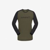 Norrøna Fjørå Equaliser Lightweight Long Sleeve(M) Olive Night