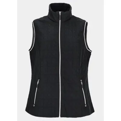Quilted Vest, Black, 44,  Västar
