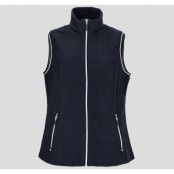 Quilted Vest, Dark Blue, 42,  Västar