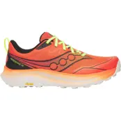 Saucony Peregrine 16 M Trailskor Fire/Black, US 11