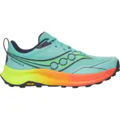 Saucony Peregrine 16 M Trailskor Splash/Citron, US 11,5