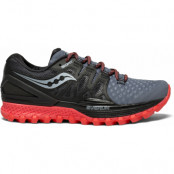 Saucony Xodus Iso 2 Dam Grey/Black/ Vizi Red  Utförsäljning