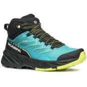 Scarpa Rush 2 GTX Mid Shoes Women Baltic Blue/Sunny Lime