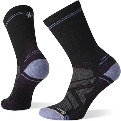 Smartwool Women's Hike Light Cushion Crew Socks Charcoal