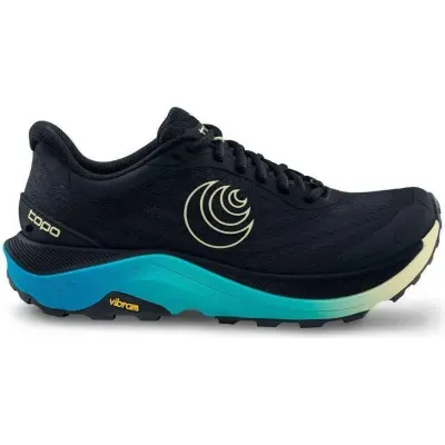 Topo Ultraventure 4 Womens Black/Lime