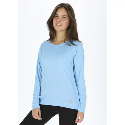 Training L/S Tee W, Lagoon Melange, 34,  Löpar-T-Shirts