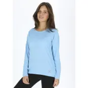 Training L/S Tee W, Lagoon Melange, 36,  Löpar-T-Shirts