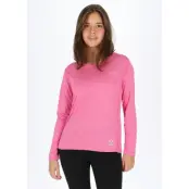 Training L/S Tee W, Pink Melange, 34,  Löpar-T-Shirts