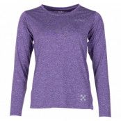 Training L/S Tee W, Purple Melange, 36,  Löpar-T-Shirts