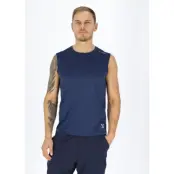 Training Singlet, Navy Melange, M,  Träningslinnen