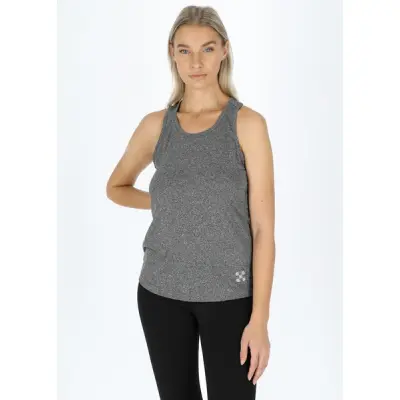 Training Singlet W, Charcoal Melange, 46,  X-Trail