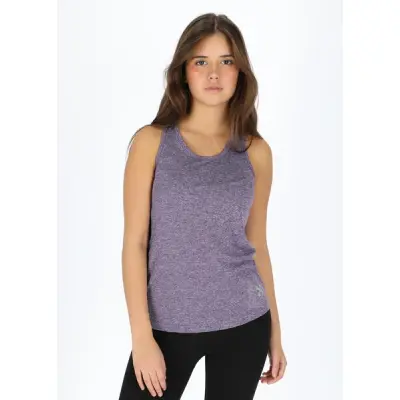 Training Singlet W, Purple Melange, 46,  Löpar-Linnen