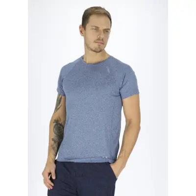 Training Tee, Blue Melange, Xl,  Tränings-T-Shirts