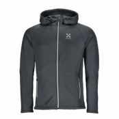 Training Zip Hood, Black Melange, 2xl,  X-Trail