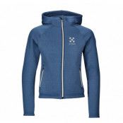 Training Zip Hood Jr, Navy Melange, 130,  Hoodies