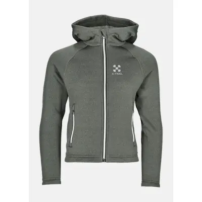 Training Zip Hood Jr, Olive Melange, 170,  Hoodies