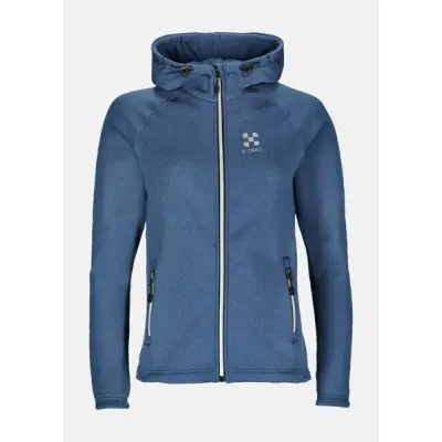 Training Zip Hood W, Navy Melange, 42,  Hoodies
