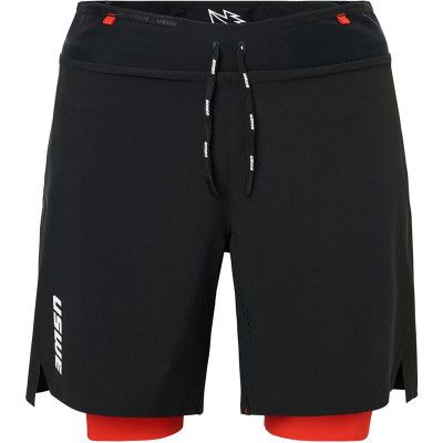 USWE Puls Trail Running Combo Shorts Men Black