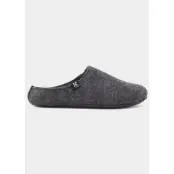 Wool Slippers, Dk Grey/Lt Grey, 34,  X-Trail