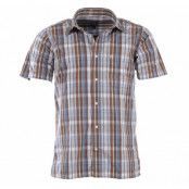 X-Trail Adventure Shirt S/S, Brown Check, 2xl,  X-Trail