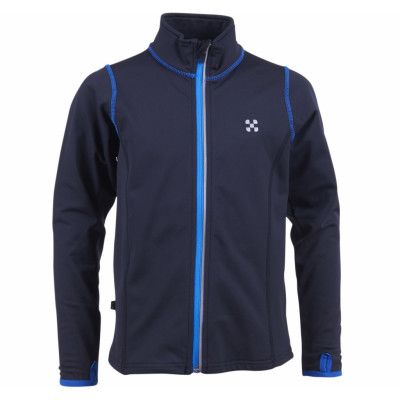 X-Trail Multi Fullzip Jr, Black/Ocean, 160,  X-Trail