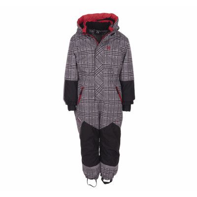 X-Trail Overall Jr, Black Check, 110,  X-Trail