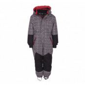 X-Trail Overall Jr, Black Check, 130,  X-Trail