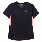 X-Trail Running Tee W, Black/Mango, 34,  X-Trail