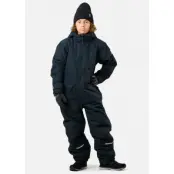 X-Trail Winter Overall Jr, Black/Black, 110,  Vinteroveraller