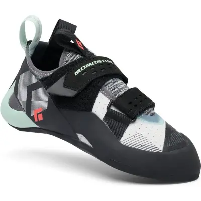 Black Diamond W Momentum Climbing Shoes Foam Green-Alloy