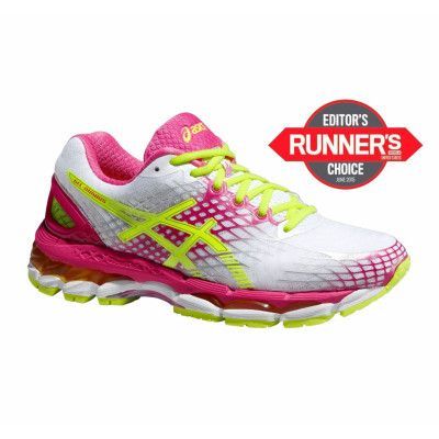 Gel-Nimbus 17, White/Flash Yellow/Hot Pink, 44