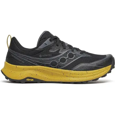 Saucony Peregrine 16 GTX Herr Black/Oil - 44